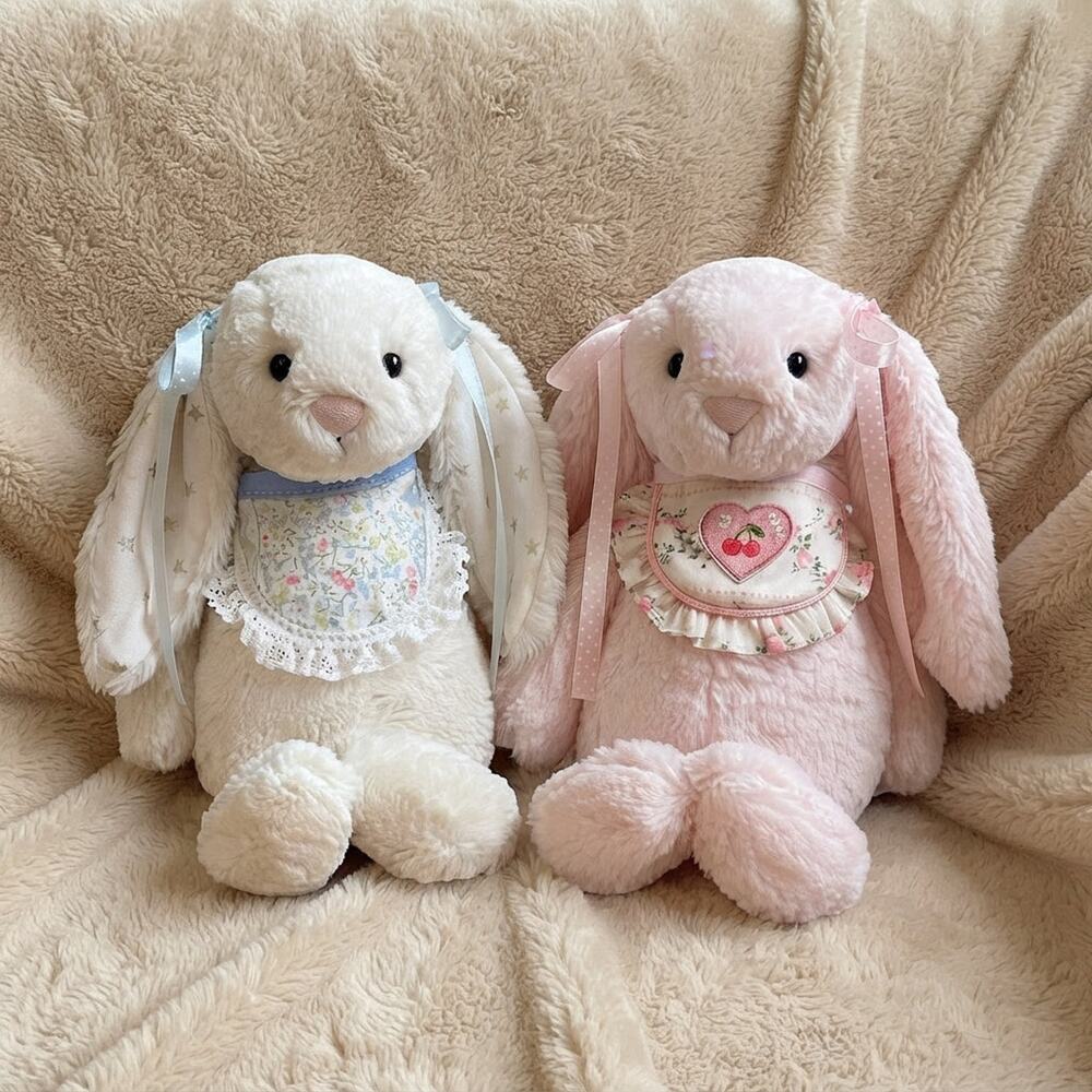 Pink Lace Dress Outfit for Bartholomew Bear & Bashful Bunny | Outfit Only
